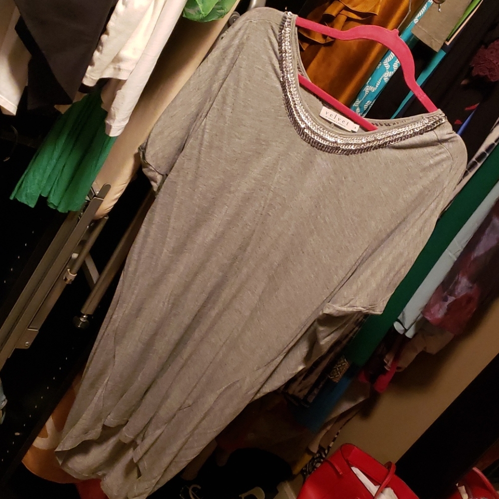 Velvet tunic -small